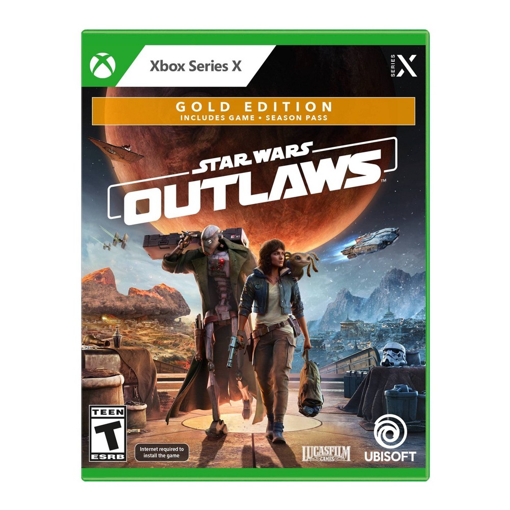 Photos - Console Accessory Ubisoft Star Wars Outlaws Gold Edition - Xbox Series X 