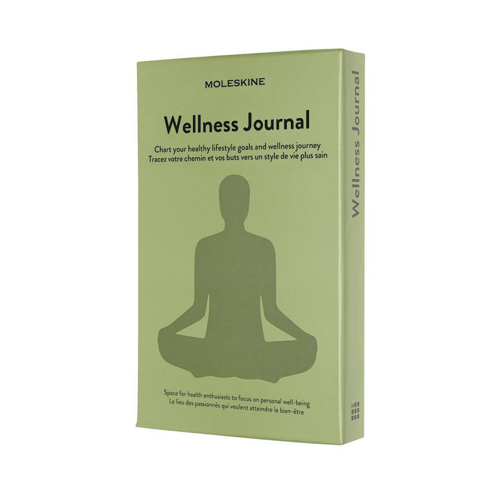 Moleskine Guided Journal 5.12"x8.25" Wellness