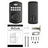ZACHVO Keyless Entry Deadbolt Lock, Electric Door Locks with Keypads, Oil Rubbed Bronze - 2 of 4