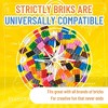 Strictly Briks Classic Bricks Starter Kit, 12 Colors, 96 Pieces, 2x3 Studs, 100% Compatible with All Major Brick Brands - 4 of 4