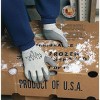 Showa  Coated Gloves,Gray/White,L,PR 451L-09 - 4 of 4