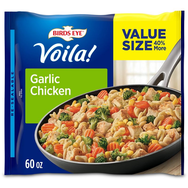 Birds Eye Voila! Value Size Frozen Garlic Chicken - 60oz, 1 of 6