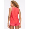 Peloton Women's Essential Performance Tank, Hibiscus - 3 of 4