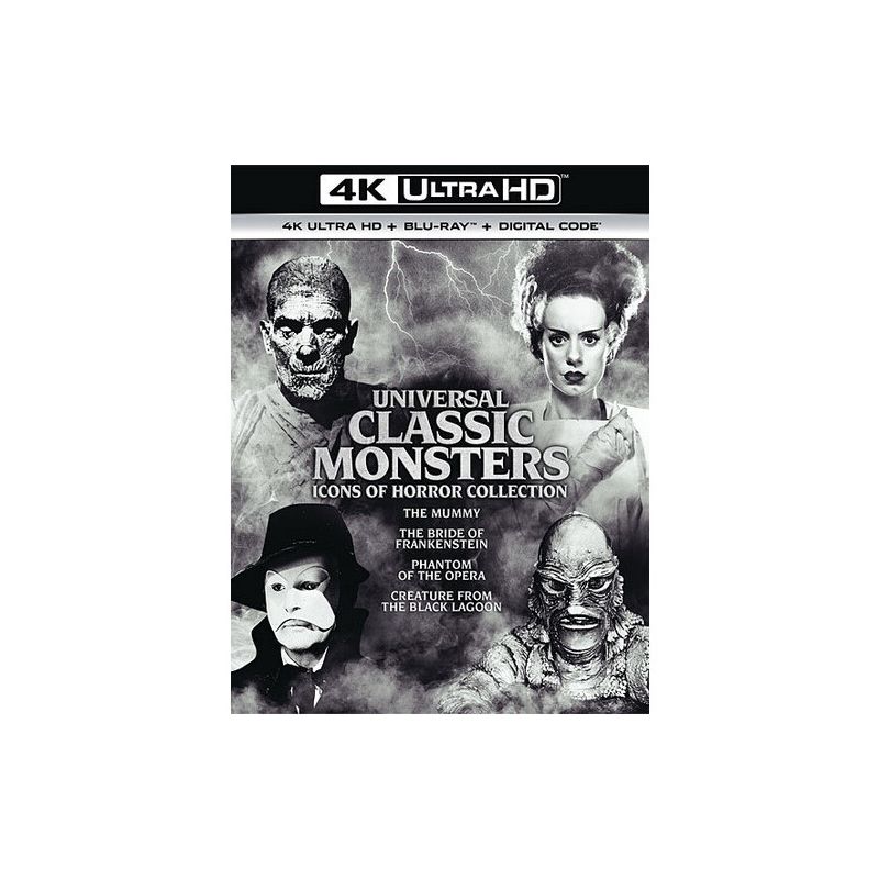 Universal Classic Monsters: Icons of Horror Collection (4K/UHD), 1 of 2