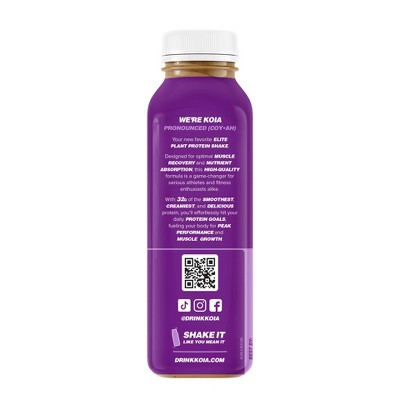 Koia Elite Coffee 32g Protein Plant-Based Shake - 12 fl oz