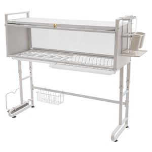 YIYIBYUS Sink Dish Drying Rack, Large Dish Rack, Kitchen Organizer - 1 of 4