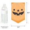 Big Dot of Happiness Pastel Halloween - Pink Pumpkin Birthday Party Bunting Banner - Party Decorations - Happy Birthday - 2 of 4