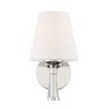 Crystorama Lighting Ramsey 1 - Light Sconce in  Polished Nickel - 2 of 4