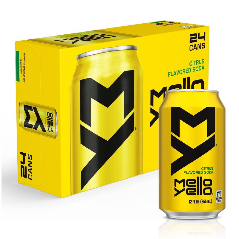 Mello Yello - 24pk/12 fl oz Cans, 1 of 8