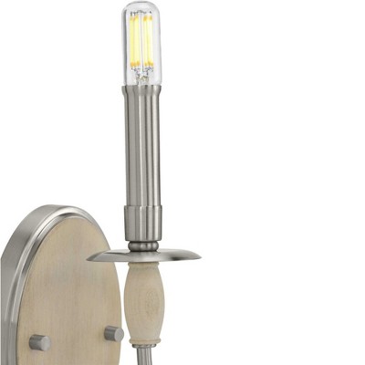 Black Dimmable Direct Wired Electric Wall Sconce