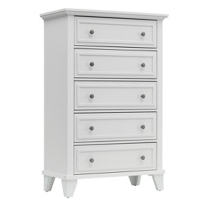 5 Drawers Dresser for Bedroom, 48" Tall Dressers & Chests of Drawers with Storage, Large Drawer Farmhouse Dresser for Closet - 1 of 4