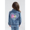 Barbie Girls Denim Jacket Little Kid to Big - 4 of 4