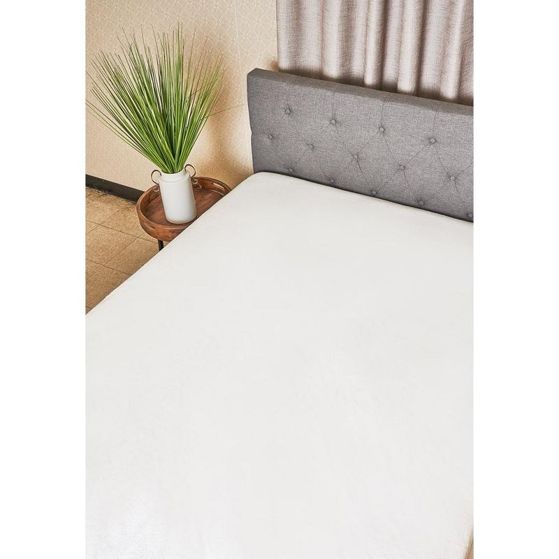 Fitted Mattress Protector by Guardmax. Terry Cotton Waterproof Fitted Sheet Soft & Comfortable Mattress Encasement with Deep Pockets., 4 of 14