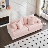 NicBex 79.33 Inch Modern Corduroy Couch,3-Seater Sofa with 4 Pillows for Living Room,Small Space,Office,Apartment - 2 of 4