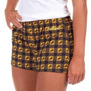 Harry Potter Pajama Micro Shorts Women's Hogwarts All Houses Lounge Bottoms - 1 of 4