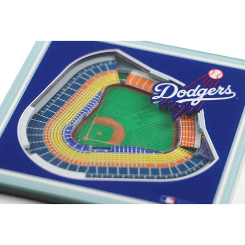 Texas Rangers 3D StadiumViews Coaster Set