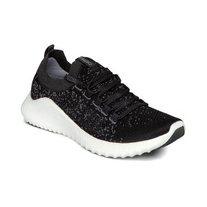 Aetrex Aetrex Women's Carly Orthopedic Arch Support Knit Sneakers for Women- Plantar Fasciitis Relief Women Sneakers W/ Lace Up - 1 of 4