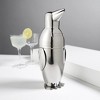 Viski Penguin Cocktail Shaker with Strainer, Stainless Steel Shaker Bottle, Bar Essentials, Home Bartender Shaker and Strainer Set, 17 oz. - 2 of 4