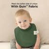 KeaBabies 8pk Organic Quin Baby Bibs for Drooling and Teething, Cotton Drool Bibs, Newborn Baby Boys, Baby Girls Bibs - 2 of 4