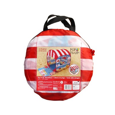 Multi-Color Polyester Pop-Up Beach Tent for Toddlers
