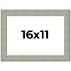 PosterPalooza | Sculpted Blue Picture Frame - UV Acrylic, Backing Board, Hanging Hardware Included - 2 of 4
