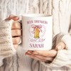 Beer Drinkers Social Club Mug, Coquette Pink Bow Gift for Girly Summer Bachelorette Vibes| OrnamentallyYou - 4 of 4