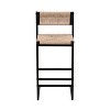TOAOTBNBOB Industrial Barstools Set of 2, Modern Bar Stools with Open Back, Comfortable Bar Chairs for Kitchen Island - 2 of 4