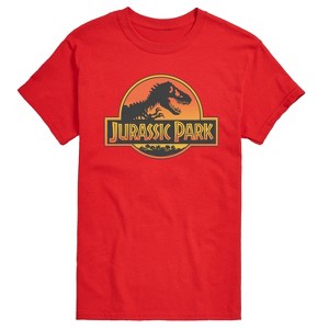 Men's - Jurassic Park - Sunset Short Sleeve Graphic T-Shirt - 1 of 3