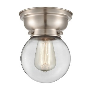 Beacon - 1 Light Flush Mount In Industrial Style-7.15 Inches Tall and 6.25 Inches Wide - 1 of 1