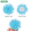 Unique Bargains Mesh Fabric Full Chiffon Flowers for DIY 12 Pcs - 3 of 4