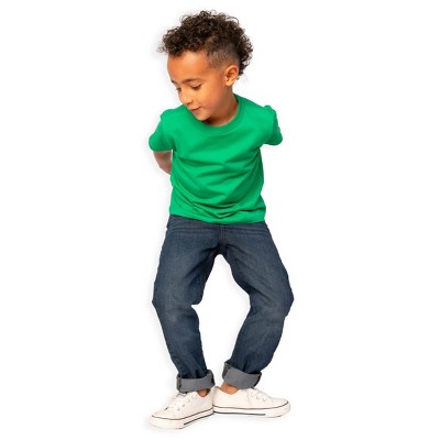 Mightly Boys & Girls 3pk Fair Trade Organic Cotton Classic Fit Tees