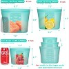 Silicone Reusable Food Storage Bags, Stand Up Zip Lock Containers, Freezer, Microwave, Oven Safe - 2 of 4