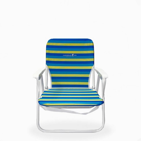 Caribbean Joe Folding Outdoor Portable Beach Chair Target