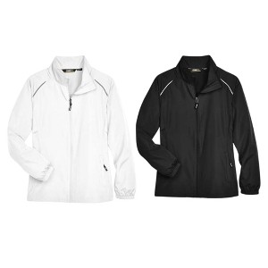 EG PRO Women's Jacket Lightweight Unlined Water Resistant Techno Lite Active Shell for Running & Travel - 2 Pack - 1 of 4
