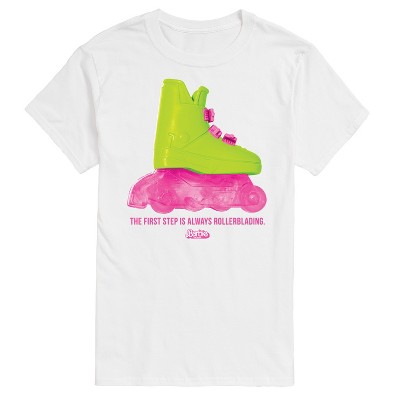 Men's - Barbie - Rollerblading Barbie the Movie Short Sleeve Graphic T-Shirt
