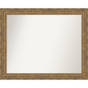 Amanti Art Filigree Non-Beveled Framed Bathroom Vanity Wall Mirror - 1 of 4