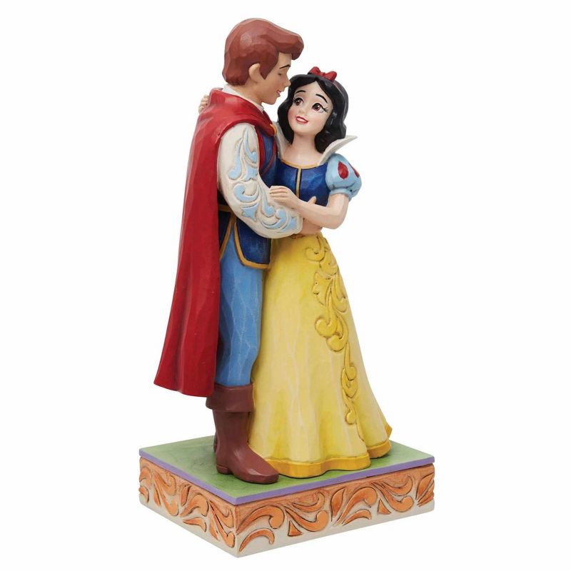 Jim Shore 8.0 Inch The Fairest Love Snow White & Prince Figurines, 2 of 4