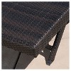 Kauai Wicker Chaise Lounge - Brown - Christopher Knight Home: Adjustable, All-Weather, UV & Rust Resistant - 3 of 4