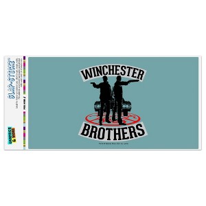 Supernatural Winchester Brothers Automotive Bumper Sticker - 1 of 4
