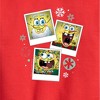 Boys' - SpongeBob SquarePants - Christmas Photo Collage Graphic Long Sleeve Fleece Sweatshirt - 2 of 4