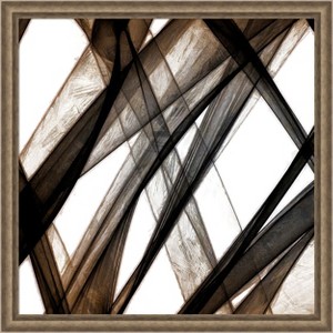 Amanti Art Cross Ways IV by Alonzo Saunders Wood Framed Wall Art Print - 1 of 4
