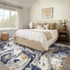 Modern Abstract Area Rug – Machine Washable, Non-Slip Soft Carpet for Living Room, Bedroom, Dining Room - 4 of 4