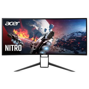 Acer Nitro XR343CK - 34" Monitor FullHD 3440x1440 IPS 21:9 100Hz 1ms 550Nit HDMI - Manufacturer Refurbished - 1 of 4