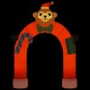 VidaXL Christmas Inflatable Arch Gate LED 149.6" - 2 of 4