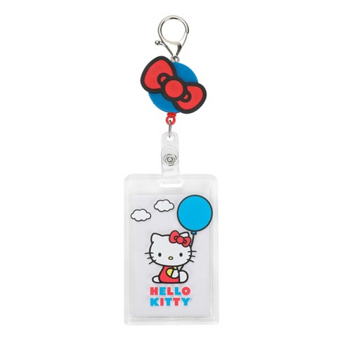 Hello Kitty Red Bow Retractable Lanyard : Target