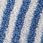 muted cobalt blue stripe