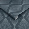 Chandelier Navy Wallpaper - 3 of 4