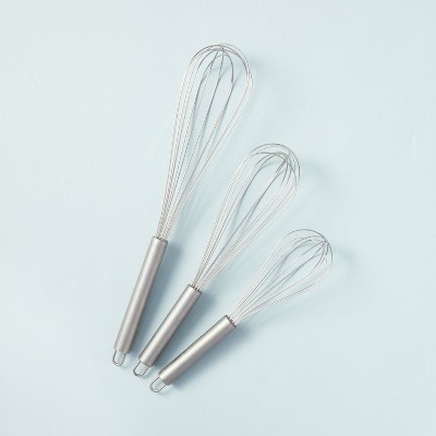 3pc Stainless Steel Whisk Set Vintage Finish - Hearth &#38; Hand&#8482; with Magnolia