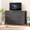 10 Drawer Dresser for 55" TV Stand, Fabric Storage Drawers for Closets - 3 of 4