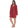 Ashford & Brooks Women's Woven Long Sleep Shirt Nightshirt - 4 of 4